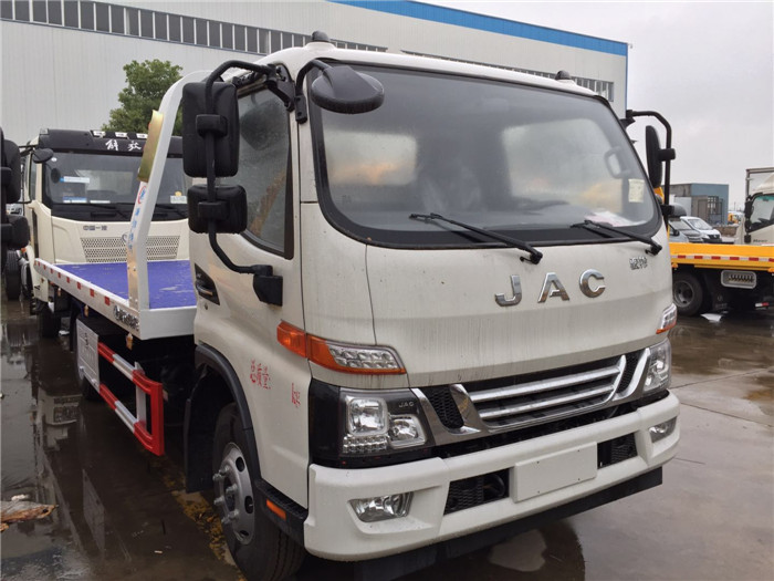 江淮駿鈴V7黃牌一拖二清障車(chē)